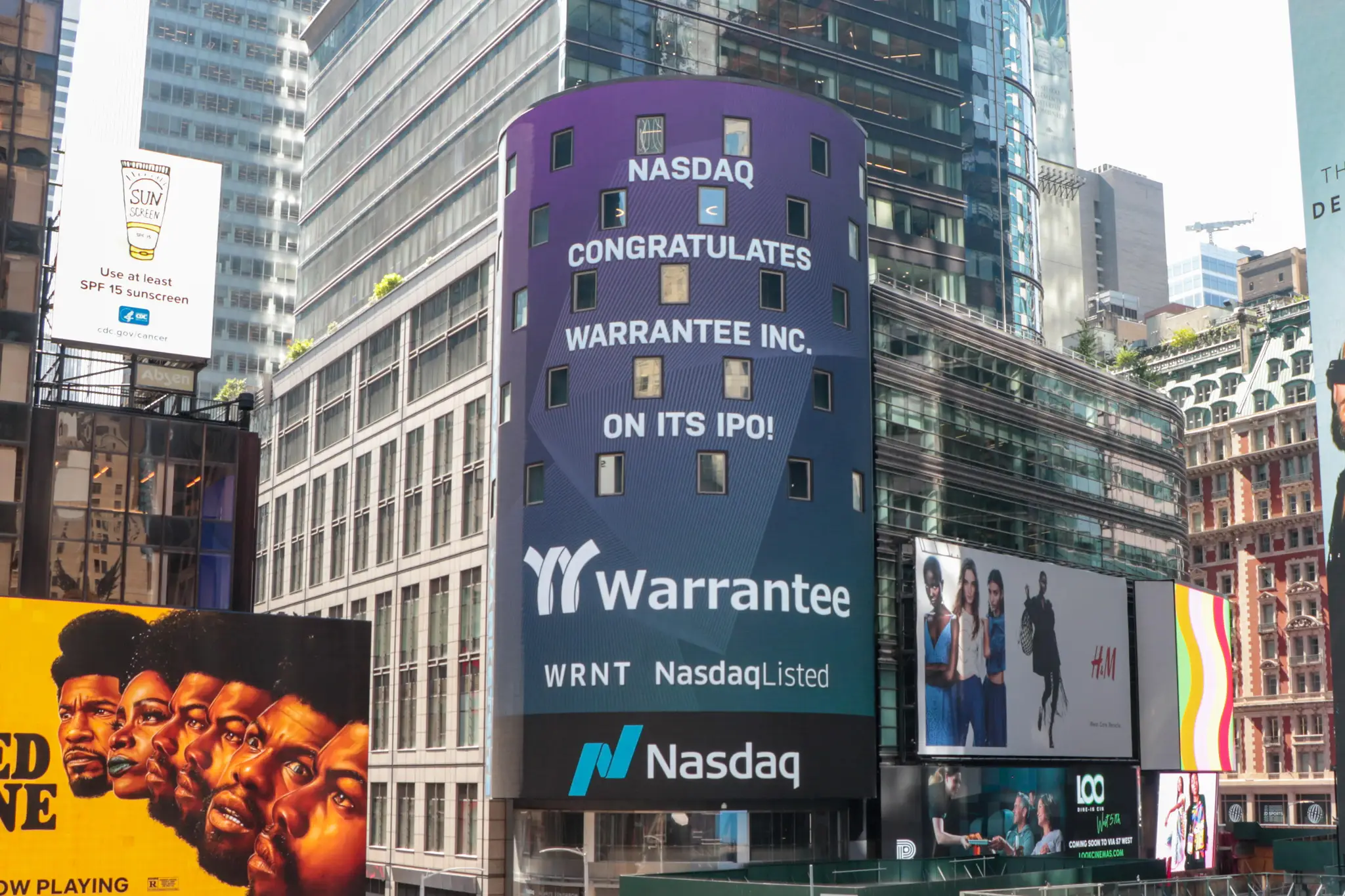 株式会社Warranteeによる米国Nasdaq市場への上場について